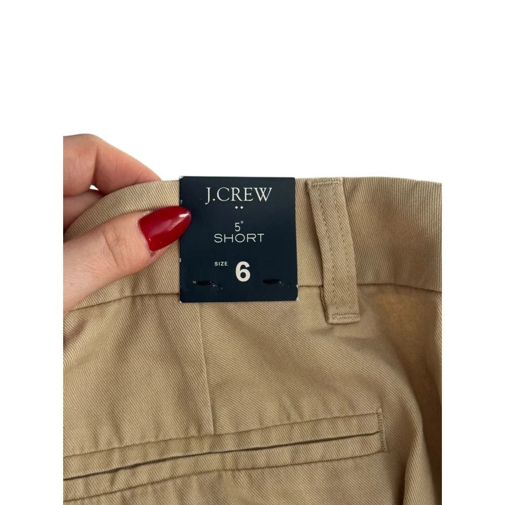 J.Crew Light Khaki 5” Classic Chino Shorts - Picture 8 of 8